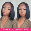 Highlight Brazilian Short Bob 13x6 HD Straight Lace Frontal Wig