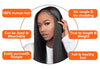 200 Density 13x6 HD Transparent Lace Wig P4/27 highlight