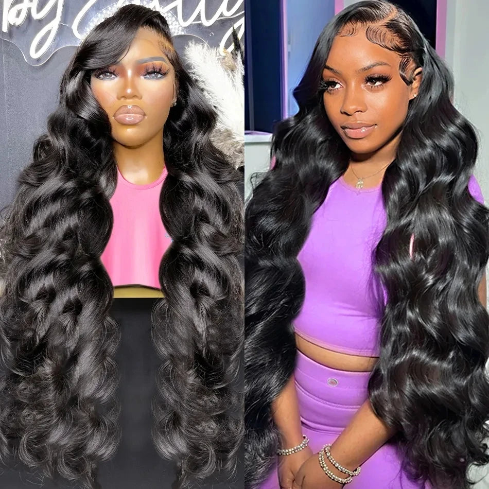 Transparent 13x4 13x6 Body Wave Lace Front Wig Human Hair