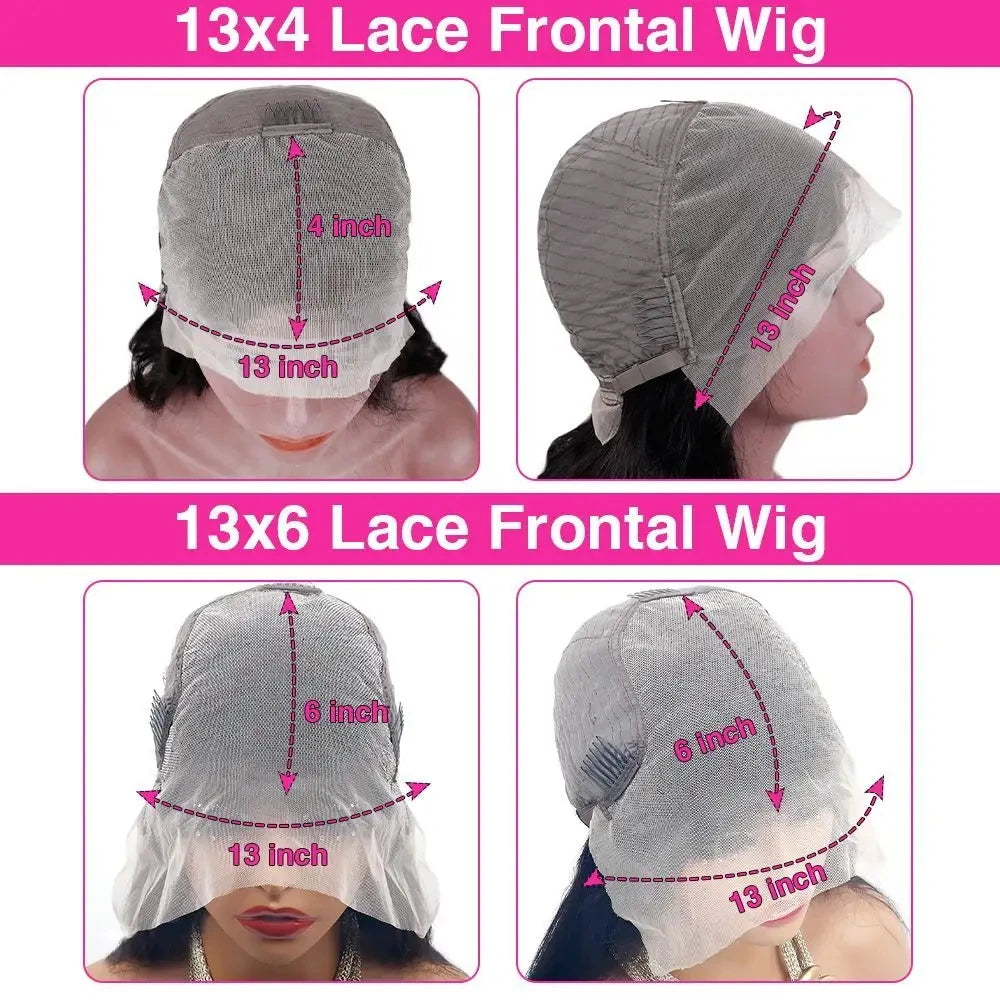 180 200 Density Lace Front Wigs Human Hair Body Wave