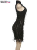 Weird Puss Sexy Knit Dress Women See Through Summer