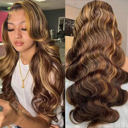 180 200 Density Lace Front Wigs Human Hair Body Wave