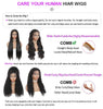 180 200 Density Lace Front Wigs Human Hair Body Wave