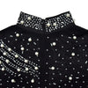 Women Sexy Glitter Rhinestone Mini Dress