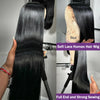 HD Transparent Smooth Straight 13x4 13x6 Lace Front Human Hair Wigs