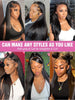 40 inch Straight 5x5 HD Human Hair Lace Frontal Wigs