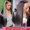 HD Transparent Smooth Straight 13x4 13x6 Lace Front Human Hair Wigs