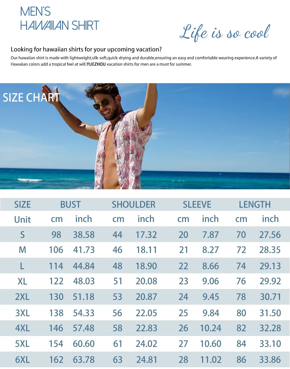 2025 Summer new shirt beach shorts men's suit street gradient men's