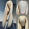 30 Inch Straight Blonde 613 Hd Lace Frontal Wig 13x6 Transparent Human