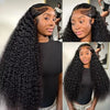 50 52 Inch Deep Wave 13x4 13x6 Lace Front Human Hair Wig