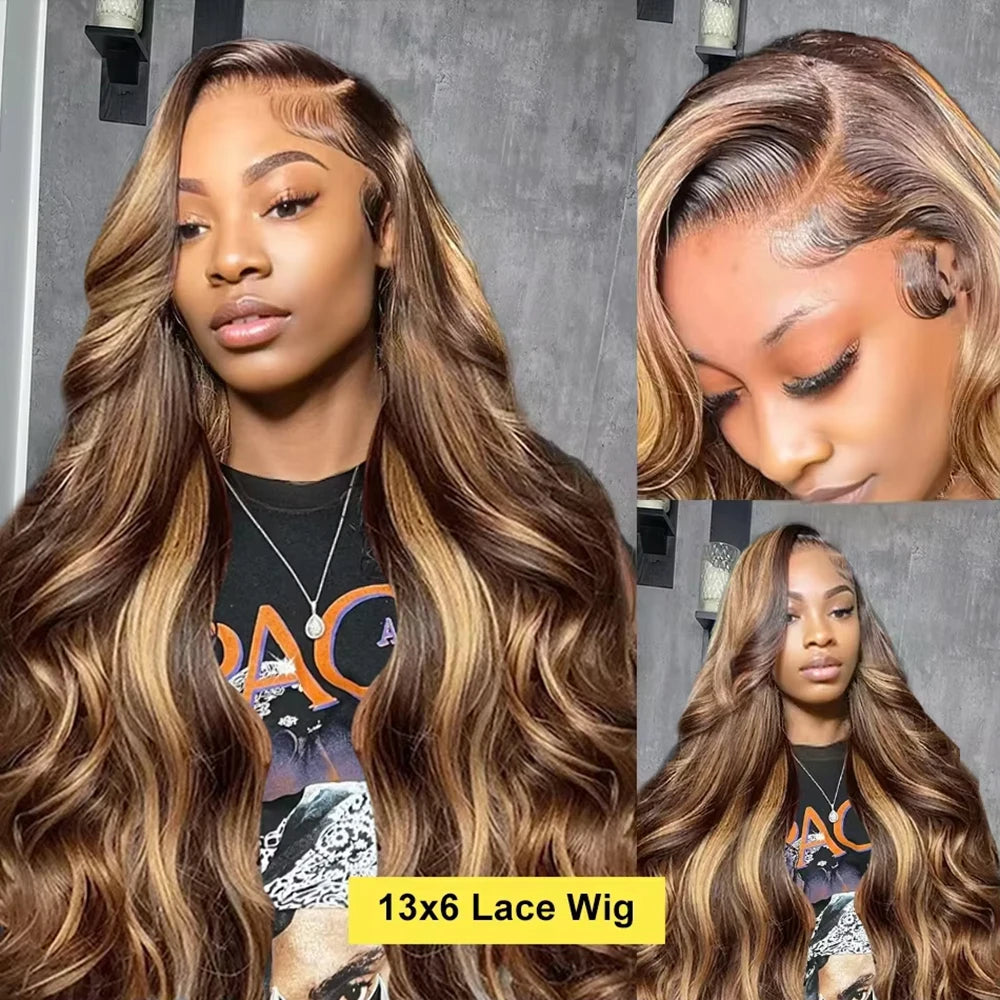 180 200 Density Lace Front Wigs Human Hair Body Wave